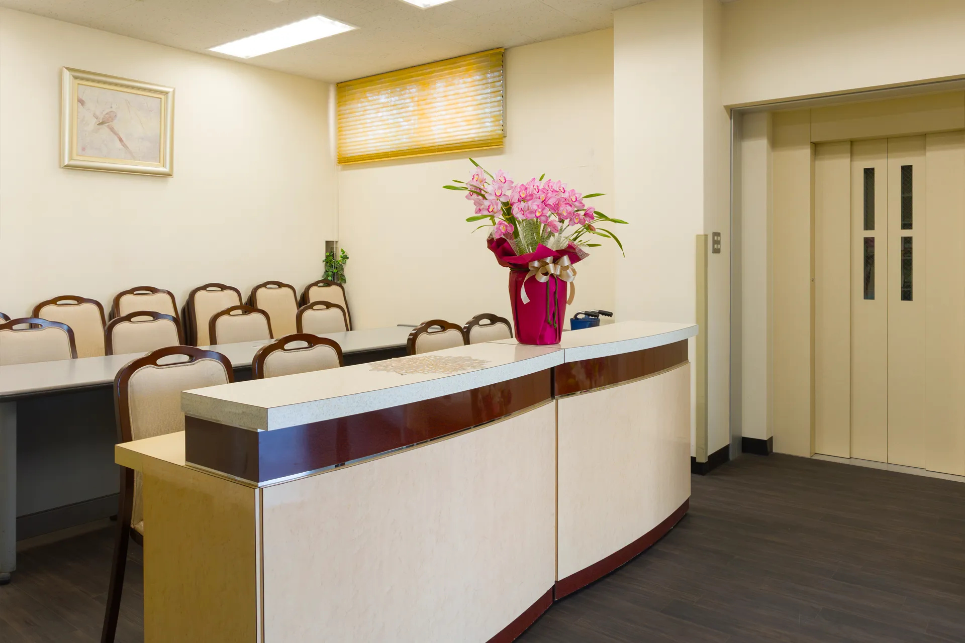 深谷本社第一式場：受付