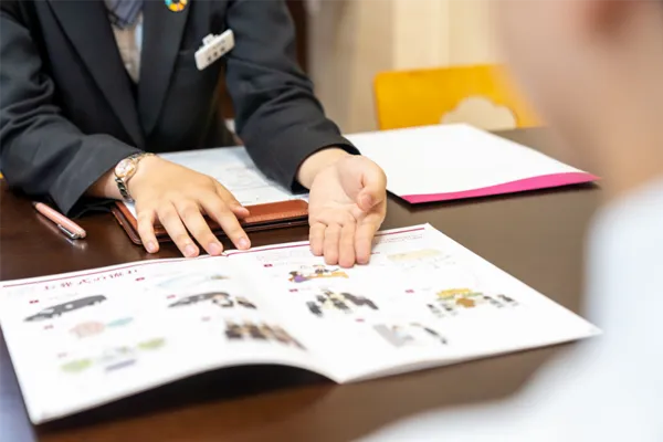 ご来店 - 各ホールでのご入会